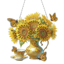 Load image into Gallery viewer, Acrylic Special Shape Jellyfish Gnome DIY Diamond Art Pendant Kit for Art Crafts