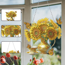 Load image into Gallery viewer, Acrylic Special Shape Jellyfish Gnome DIY Diamond Art Pendant Kit for Art Crafts