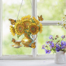 Load image into Gallery viewer, Acrylic Special Shape Jellyfish Gnome DIY Diamond Art Pendant Kit for Art Crafts