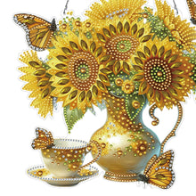 Load image into Gallery viewer, Acrylic Special Shape Jellyfish Gnome DIY Diamond Art Pendant Kit for Art Crafts