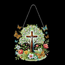 Load image into Gallery viewer, Acrylic Special Shape Jellyfish Gnome DIY Diamond Art Pendant Kit for Art Crafts