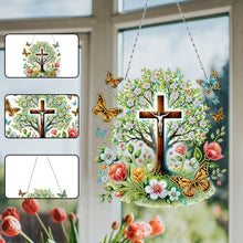 Load image into Gallery viewer, Acrylic Special Shape Jellyfish Gnome DIY Diamond Art Pendant Kit for Art Crafts