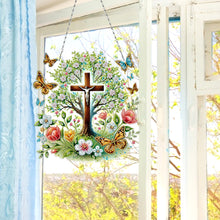 Load image into Gallery viewer, Acrylic Special Shape Jellyfish Gnome DIY Diamond Art Pendant Kit for Art Crafts