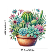 Load image into Gallery viewer, Acrylic Special Shape Jellyfish Gnome DIY Diamond Art Pendant Kit for Art Crafts