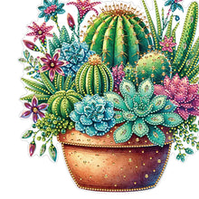 Load image into Gallery viewer, Acrylic Special Shape Jellyfish Gnome DIY Diamond Art Pendant Kit for Art Crafts