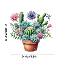 Load image into Gallery viewer, Acrylic Special Shape Jellyfish Gnome DIY Diamond Art Pendant Kit for Art Crafts