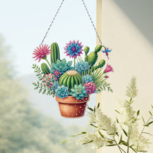 Load image into Gallery viewer, Acrylic Special Shape Jellyfish Gnome DIY Diamond Art Pendant Kit for Art Crafts