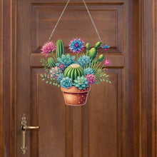 Load image into Gallery viewer, Acrylic Special Shape Jellyfish Gnome DIY Diamond Art Pendant Kit for Art Crafts