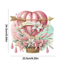 Load image into Gallery viewer, Acrylic Special Shape Jellyfish Gnome DIY Diamond Art Pendant Kit for Art Crafts