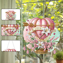 Load image into Gallery viewer, Acrylic Special Shape Jellyfish Gnome DIY Diamond Art Pendant Kit for Art Crafts