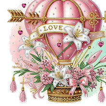 Load image into Gallery viewer, Acrylic Special Shape Jellyfish Gnome DIY Diamond Art Pendant Kit for Art Crafts