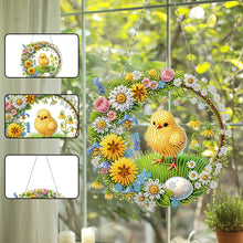 Load image into Gallery viewer, Acrylic Special Shape Jellyfish Gnome DIY Diamond Art Pendant Kit for Art Crafts