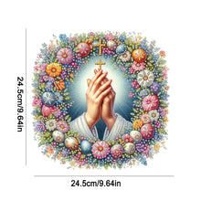 Load image into Gallery viewer, Acrylic Special Shape Jellyfish Gnome DIY Diamond Art Pendant Kit for Art Crafts