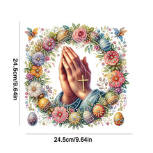 Load image into Gallery viewer, Acrylic Special Shape Jellyfish Gnome DIY Diamond Art Pendant Kit for Art Crafts