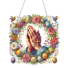 Load image into Gallery viewer, Acrylic Special Shape Jellyfish Gnome DIY Diamond Art Pendant Kit for Art Crafts