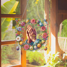 Load image into Gallery viewer, Acrylic Special Shape Jellyfish Gnome DIY Diamond Art Pendant Kit for Art Crafts