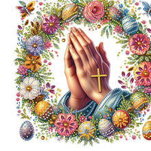 Load image into Gallery viewer, Acrylic Special Shape Jellyfish Gnome DIY Diamond Art Pendant Kit for Art Crafts