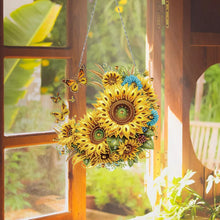 Load image into Gallery viewer, Acrylic Special Shape Jellyfish Gnome DIY Diamond Art Pendant Kit for Art Crafts