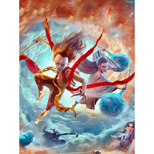 Load image into Gallery viewer, Diamond Painting - Full Round - Nezha (30*40CM)