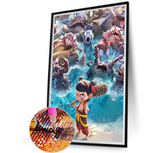 Load image into Gallery viewer, Diamond Painting - Full Round - Nezha And Dragons (40*60CM)