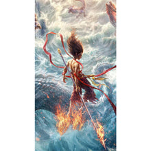 Load image into Gallery viewer, Diamond Painting - Full Round - Nezha And Dragons (40*70CM)