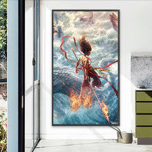 Load image into Gallery viewer, Diamond Painting - Full Round - Nezha And Dragons (40*70CM)