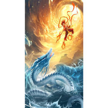 Load image into Gallery viewer, Diamond Painting - Full Round - Nezha And Dragon (40*70CM)