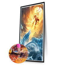 Load image into Gallery viewer, Diamond Painting - Full Round - Nezha And Dragon (40*70CM)