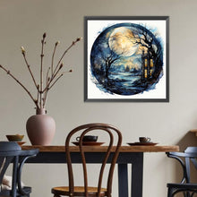 Load image into Gallery viewer, Diamond Painting - Full Round - Moonlit Night (40*40CM)