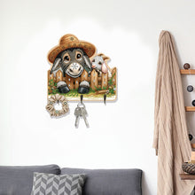 Load image into Gallery viewer, Animals Diamond Art Hanging Hooks Rhinestone Painting Coat Hook DIY Crafts Decor