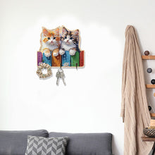 Load image into Gallery viewer, Animals Diamond Art Hanging Hooks Rhinestone Painting Coat Hook DIY Crafts Decor