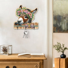 Load image into Gallery viewer, Animals Diamond Art Hanging Hooks Rhinestone Painting Coat Hook DIY Crafts Decor