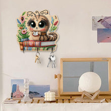 Load image into Gallery viewer, Animals Diamond Art Hanging Hooks Rhinestone Painting Coat Hook DIY Crafts Decor