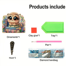 Load image into Gallery viewer, Animals Diamond Art Hanging Hooks Rhinestone Painting Coat Hook DIY Crafts Decor