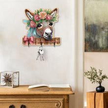 Load image into Gallery viewer, Animals Diamond Art Hanging Hooks Rhinestone Painting Coat Hook DIY Crafts Decor