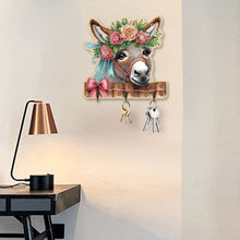 Load image into Gallery viewer, Animals Diamond Art Hanging Hooks Rhinestone Painting Coat Hook DIY Crafts Decor