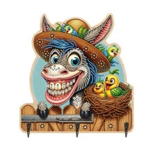 Load image into Gallery viewer, Animals Diamond Art Hanging Hooks Rhinestone Painting Coat Hook DIY Crafts Decor