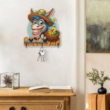 Load image into Gallery viewer, Animals Diamond Art Hanging Hooks Rhinestone Painting Coat Hook DIY Crafts Decor