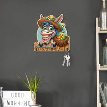 Load image into Gallery viewer, Animals Diamond Art Hanging Hooks Rhinestone Painting Coat Hook DIY Crafts Decor