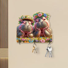 Load image into Gallery viewer, Animals Diamond Art Hanging Hooks Rhinestone Painting Coat Hook DIY Crafts Decor