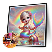Load image into Gallery viewer, Diamond Painting - Full Square - Mermaid (30*30CM)