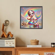 Load image into Gallery viewer, Diamond Painting - Full Square - Mermaid (30*30CM)