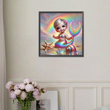 Load image into Gallery viewer, Diamond Painting - Full Square - Mermaid (30*30CM)