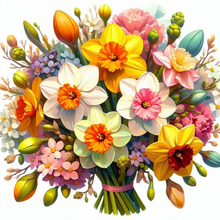 Load image into Gallery viewer, Diamond Painting - Full Round - Bouquet (30*30CM)