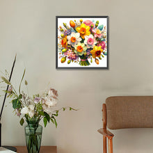 Load image into Gallery viewer, Diamond Painting - Full Round - Bouquet (30*30CM)