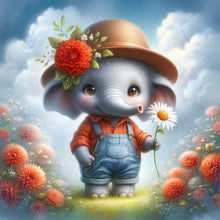 Load image into Gallery viewer, Diamond Painting - Full Square - Elephant'S Garden (30*30CM)