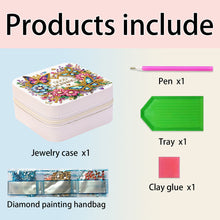Load image into Gallery viewer, Special Shape Conch Diamond Painting Jewelry Storage Box DIY Ring Organizer Case