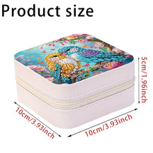 Load image into Gallery viewer, Special Shape Conch Diamond Painting Jewelry Storage Box DIY Ring Organizer Case