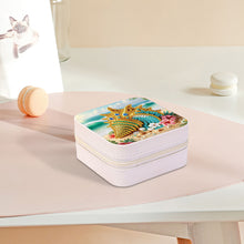 Load image into Gallery viewer, Special Shape Conch Diamond Painting Jewelry Storage Box DIY Ring Organizer Case