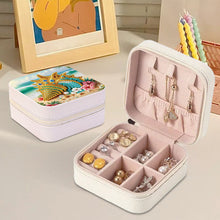 Load image into Gallery viewer, Special Shape Conch Diamond Painting Jewelry Storage Box DIY Ring Organizer Case